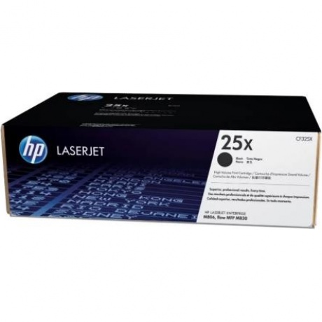 Картридж HP CF325X для HP LJ Flow M830z/M806x+/M830z/M806dn/M806x, черный
Картридж HP CF325X для HP LJ Flow M830z/M806x+/M830z/M806dn/M806x, черный