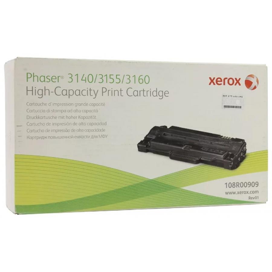 Картридж Xerox 108R00909 для Xerox Ph 3140/3155/3160, черный
Картридж Xerox 108R00909 для Xerox Ph 3140/3155/3160, черный