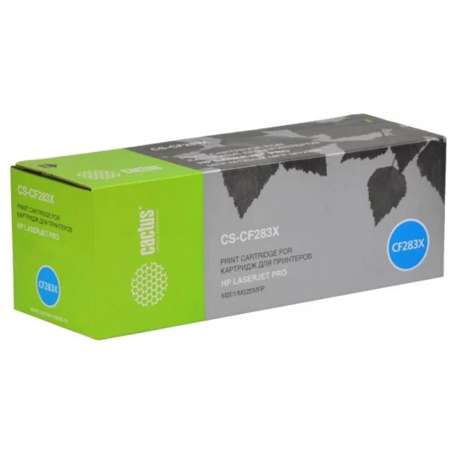 Картридж Cactus CS-CF283X для HP LJ Pro M225dn/M201/M202, черный
Картридж Cactus CS-CF283X для HP LJ Pro M225dn/M201/M202, черный