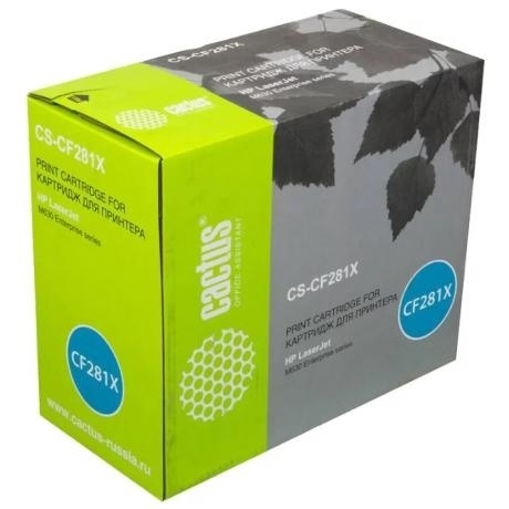 Картридж Cactus CS-CF281X для HP LJ Ent M630/M605dn/M606dn/M605x, черный
Картридж Cactus CS-CF281X для HP LJ Ent M630/M605dn/M606dn/M605x, черный