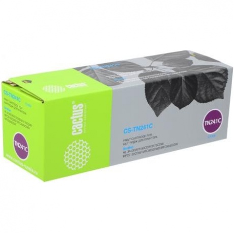Картридж Cactus CS-TN241C для Brother HL-3170CDW, голубой
Картридж Cactus CS-TN241C для Brother HL-3170CDW, голубой