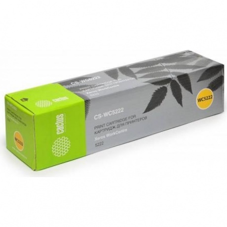 Картридж Cactus CS-WC5222 106R01413 для Xerox WorkCentre 5222, черный
Картридж Cactus CS-WC5222 106R01413 для Xerox WorkCentre 5222, черный