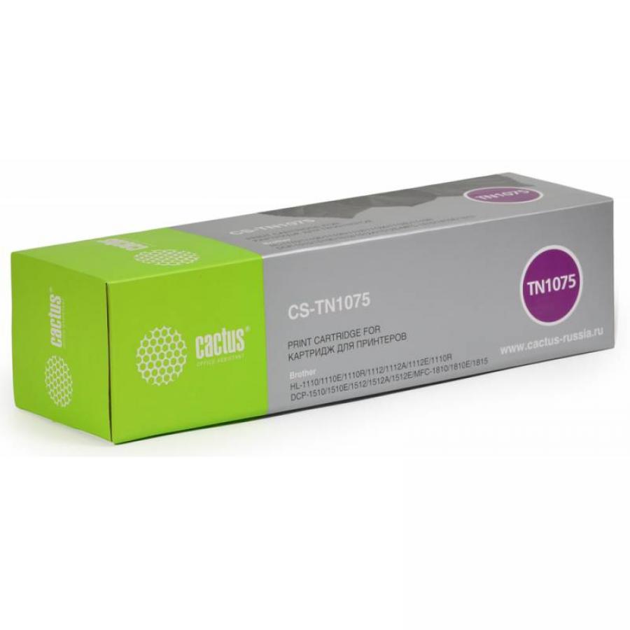 Картридж Cactus CS-TN1075 для Brother HL-1110/1112/1510/1512/1810/1815, черный
Картридж Cactus CS-TN1075 для Brother HL-1110/1112/1510/1512/1810/1815, черный