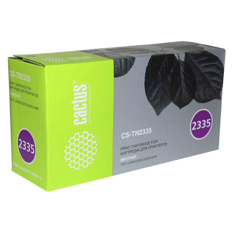 Картридж Cactus CS-TN2335 для Brother DCP L2500/L2520/L2540/L2560, черный
Картридж Cactus CS-TN2335 для Brother DCP L2500/L2520/L2540/L2560, черный
