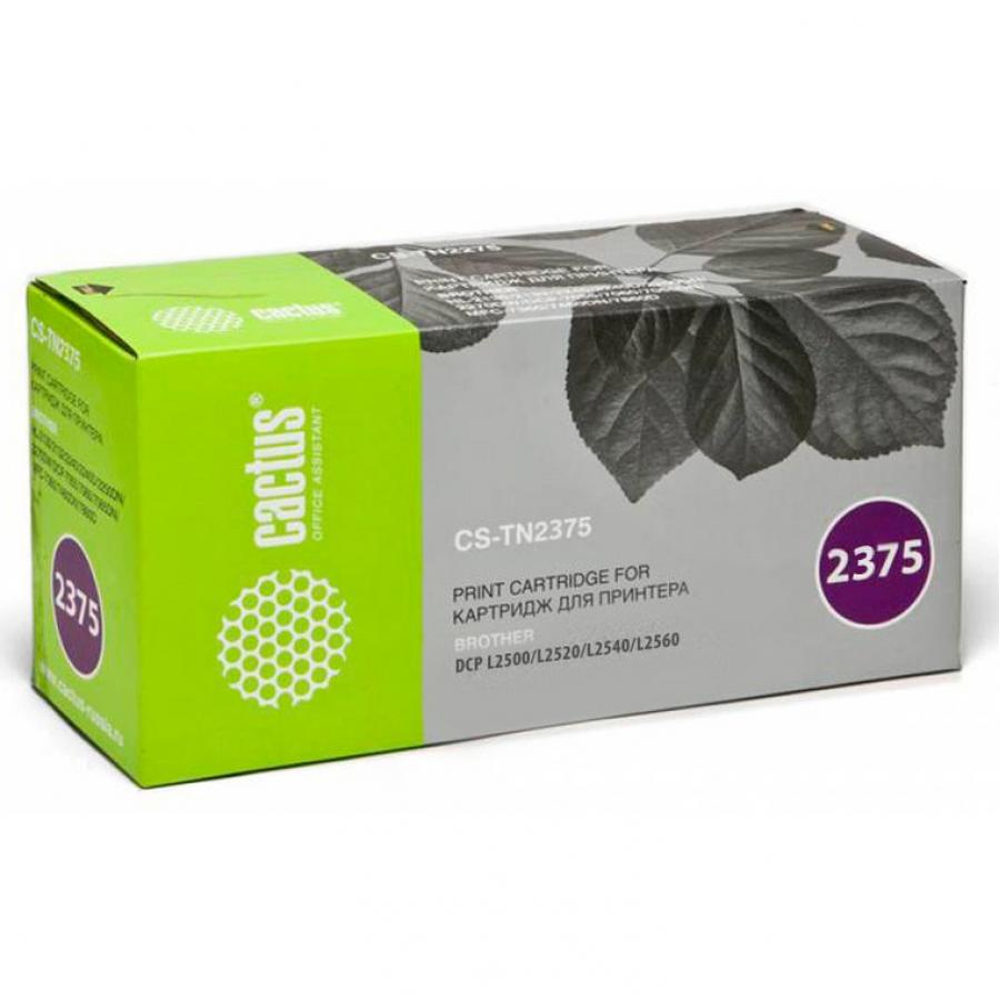 Картридж Cactus CS-TN2375 для Brother DCP L2500/L2520/L2540/L2560, черный
Картридж Cactus CS-TN2375 для Brother DCP L2500/L2520/L2540/L2560, черный