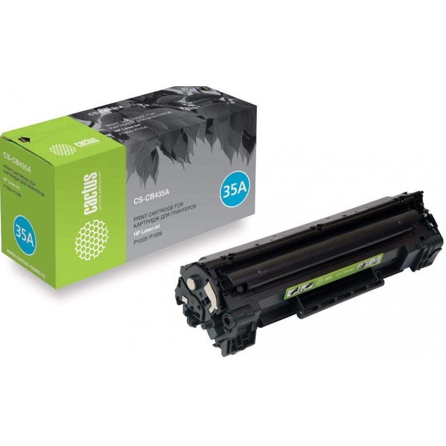 Картридж Cactus CS-CB435AD для HP Laser Jet P1005/P1006, черный
Картридж Cactus CS-CB435AD для HP Laser Jet P1005/P1006, черный