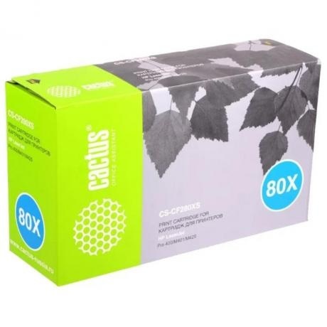Картридж Cactus CS-CF280XD для HP LJ Pro 400/M401/M425, черный
Картридж Cactus CS-CF280XD для HP LJ Pro 400/M401/M425, черный