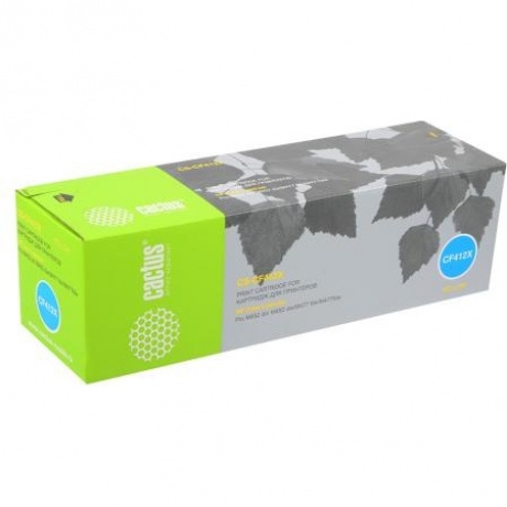 Картридж Cactus CS-CF412X для HP HP CLJ Pro M452dn/ M452dw/M477fdn/M477fdw, желтый
Картридж Cactus CS-CF412X для HP HP CLJ Pro M452dn/ M452dw/M477fdn/M477fdw, желтый