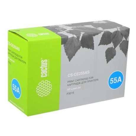 Картридж Cactus CS-CE255AS для HP LJ P3011/P3015, черный
Картридж Cactus CS-CE255AS для HP LJ P3011/P3015, черный