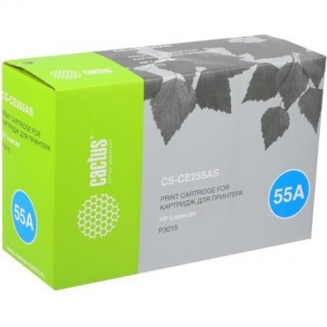Картридж Cactus CS-CE255AS для HP LJ P3011/P3015, черный
Картридж Cactus CS-CE255AS для HP LJ P3011/P3015, черный