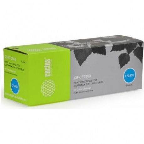 Картридж Cactus CS-CF380X для HP LJ Pro M476dn/M476nw/M476dw, черный
Картридж Cactus CS-CF380X для HP LJ Pro M476dn/M476nw/M476dw, черный