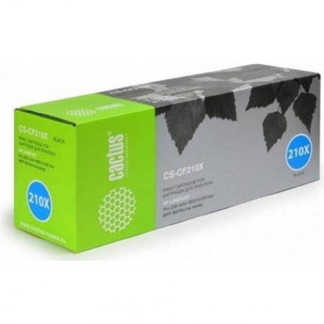 Картридж Cactus CS-CF210X для HP LJ Pro M251/M276, черный
Картридж Cactus CS-CF210X для HP LJ Pro M251/M276, черный