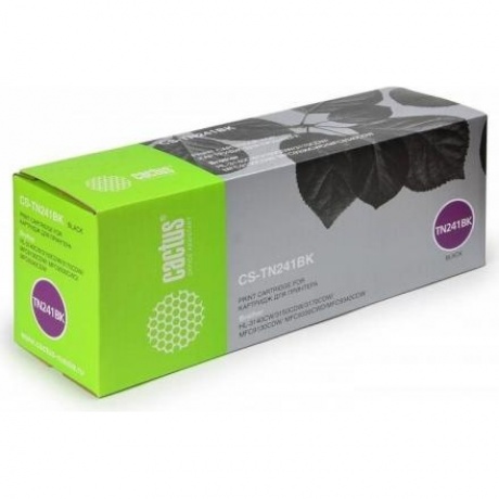 Картридж Cactus CS-TN241BK для Brother HL-3170CDW, черный
Картридж Cactus CS-TN241BK для Brother HL-3170CDW, черный
