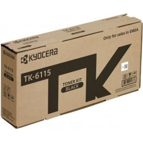 Картридж Kyocera TK-6115, Черный
Картридж Kyocera TK-6115, Черный