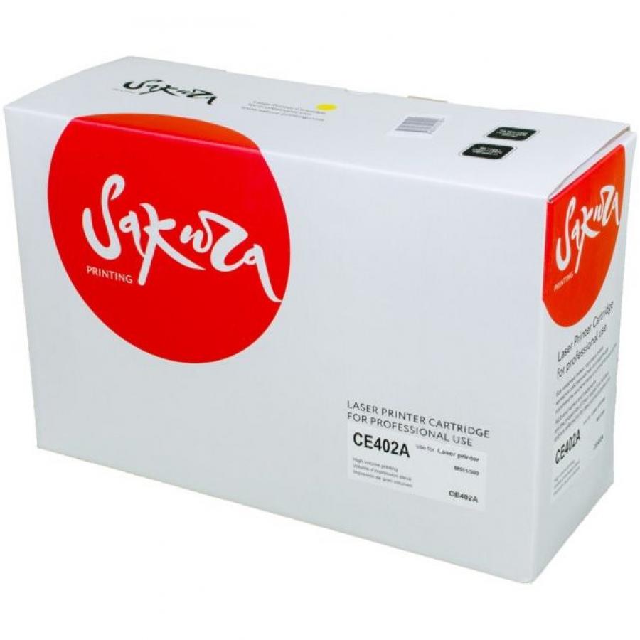 Картридж SAKURA CE402A для HP Enterprise 500 Color M551n/525f/525dn/570/575f, желтый, 6000 к.
Картридж SAKURA CE402A для HP Enterprise 500 Color M551n/525f/525dn/570/575f, желтый, 6000 к.