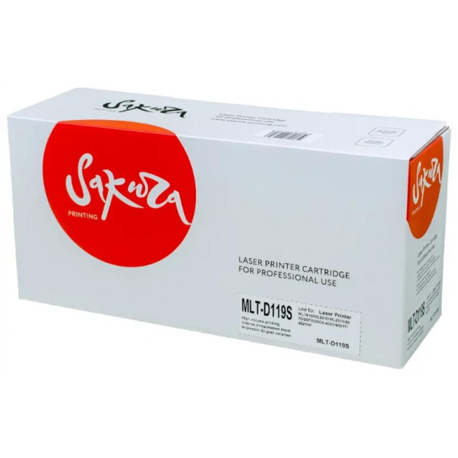Картридж SAKURA MLTD119S для Samsung ML-1610,ML-2010 ML-2510/2570/2571N,SCX-4321/4521F/4521HF, черный, 3000 к.
Картридж SAKURA MLTD119S для Samsung ML-1610,ML-2010 ML-2510/2570/2571N,SCX-4321/4521F/4521HF, черный, 3000 к.