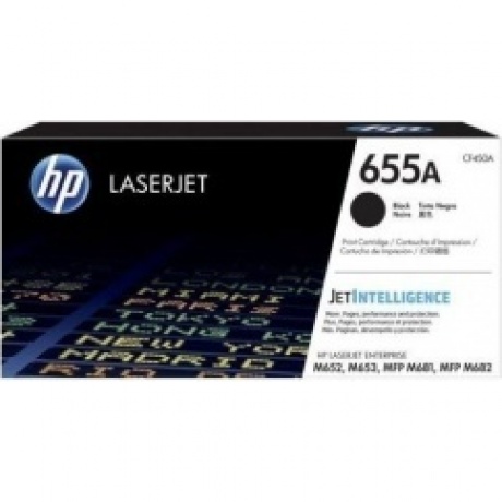 Тонер Картридж HP 655A CF450A черный (12500стр.) для HP M652/653/M681/682
Тонер Картридж HP 655A CF450A черный (12500стр.) для HP M652/653/M681/682