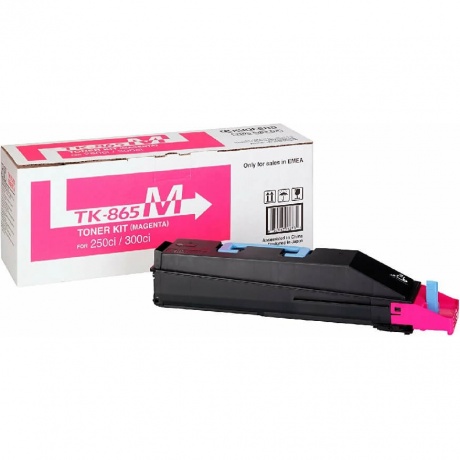 Тонер Картридж Kyocera TK-865M пурпурный (12000стр.) для Kyocera TASKalfa 250ci/300ci, Magenta
Тонер Картридж Kyocera TK-865M пурпурный (12000стр.) для Kyocera TASKalfa 250ci/300ci, Magenta