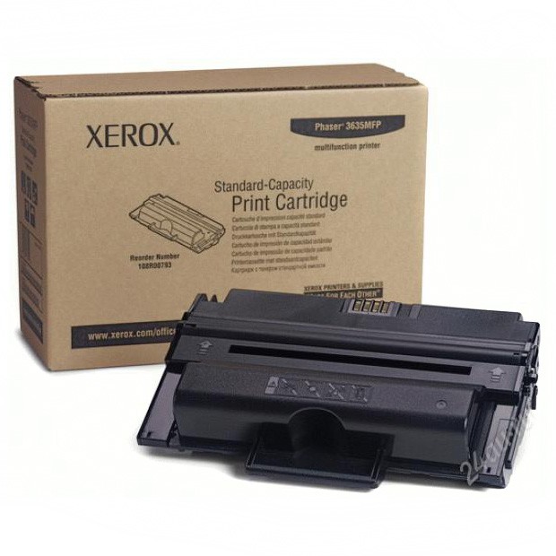 Тонер Картридж Xerox 108R00794 черный (5000стр.) для Xerox Phaser 3635
Тонер Картридж Xerox 108R00794 черный (5000стр.) для Xerox Phaser 3635