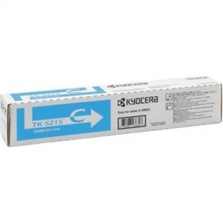Тонер-картридж Kyocera TK-5215C 15 000 стр. Cyan для TASKalfa 406ci
Тонер-картридж Kyocera TK-5215C 15 000 стр. Cyan для TASKalfa 406ci