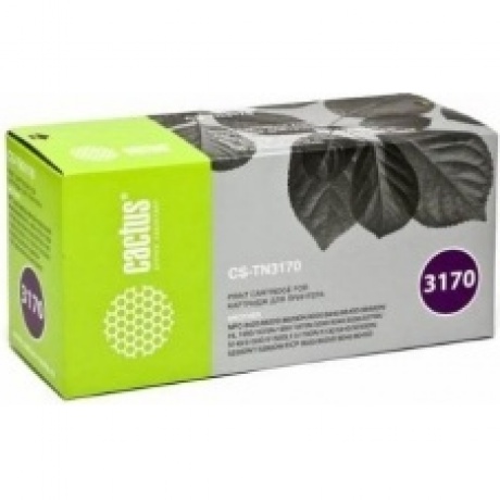 Тонер Картридж Cactus CS-TN3170 черный для Brother HL-5240/5250DN/5250DNT/5280DW (7000стр.)
Тонер Картридж Cactus CS-TN3170 черный для Brother HL-5240/5250DN/5250DNT/5280DW (7000стр.)