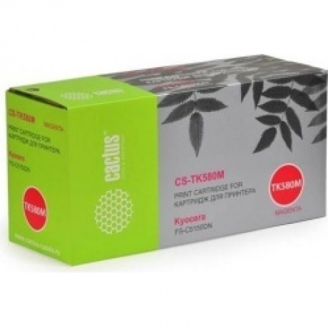 Тонер Картридж Cactus CS-TK580M пурпурный для Kyocera FS-C5150DN (2800стр.)
Тонер Картридж Cactus CS-TK580M пурпурный для Kyocera FS-C5150DN (2800стр.)