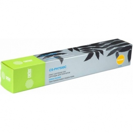 Тонер Картридж Cactus CS-PH7500C 106R01443 голубой для Xerox Phaser 7500 (17800стр.)
Тонер Картридж Cactus CS-PH7500C 106R01443 голубой для Xerox Phaser 7500 (17800стр.)