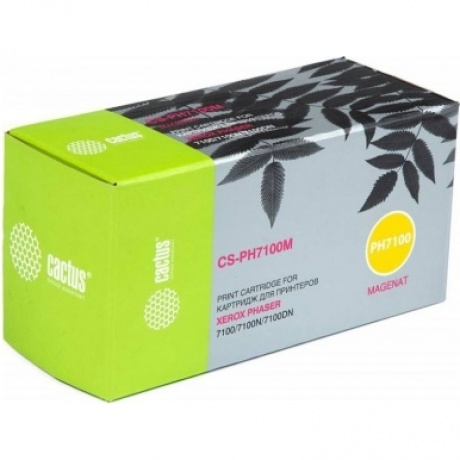 Тонер Картридж Cactus CS-PH7100M 106R02607 пурпурный для Xerox Phaser 7100/7100N/7100DN (4500стр.)
Тонер Картридж Cactus CS-PH7100M 106R02607 пурпурный для Xerox Phaser 7100/7100N/7100DN (4500стр.)