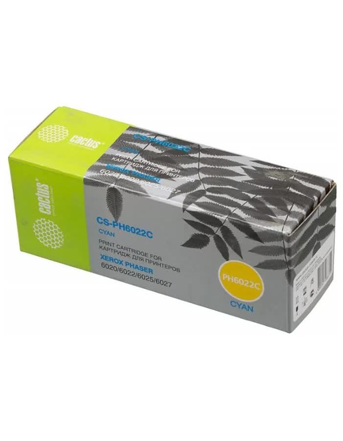 Тонер Картридж Cactus CS-PH6022C 106R02760 голубой для Xerox Phaser 6020/6022/WC6025/6027 (1000стр.)
Тонер Картридж Cactus CS-PH6022C 106R02760 голубой для Xerox Phaser 6020/6022/WC6025/6027 (1000стр.)