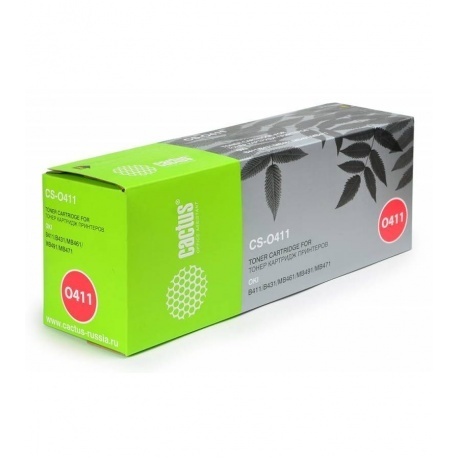 Тонер Картридж Cactus CS-O411 черный для Oki B411/B431 (3000стр.)
Тонер Картридж Cactus CS-O411 черный для Oki B411/B431 (3000стр.)