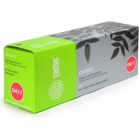 Тонер Картридж Cactus CS-O411 черный для Oki B411/B431 (3000стр.)
Тонер Картридж Cactus CS-O411 черный для Oki B411/B431 (3000стр.)