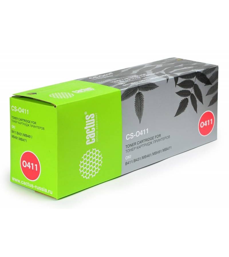 Тонер Картридж Cactus CS-O401 44992403 черный для Oki B401/MB441/451 (1500стр.)
Тонер Картридж Cactus CS-O401 44992403 черный для Oki B401/MB441/451 (1500стр.)