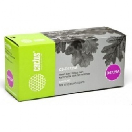 Тонер Картридж Cactus CS-D4725A черный для Samsung SCX-4725/4725F/4725FN (3000стр.)
Тонер Картридж Cactus CS-D4725A черный для Samsung SCX-4725/4725F/4725FN (3000стр.)