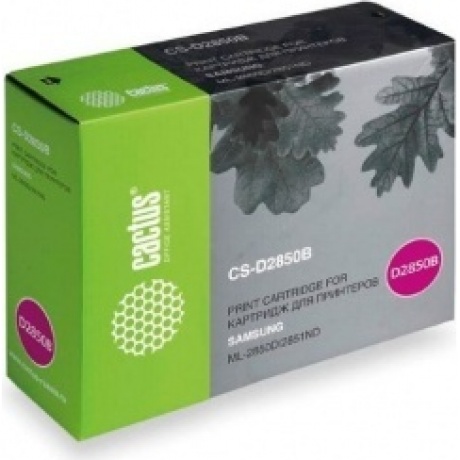 Тонер Картридж Cactus CS-D2850B черный для Samsung ML-2850/2851 (5000стр.)
Тонер Картридж Cactus CS-D2850B черный для Samsung ML-2850/2851 (5000стр.)