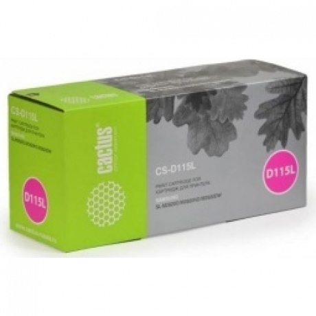 Тонер Картридж Cactus CS-D115L черный для Samsung SL-M2620D/M2820ND/M2820DW (3000стр.)
Тонер Картридж Cactus CS-D115L черный для Samsung SL-M2620D/M2820ND/M2820DW (3000стр.)