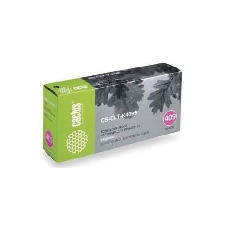 Тонер Картридж Cactus CS-CLT-K409S черный для Samsung CLP-310/315/CLX-3170/3175/3175FN (1500стр.)
Тонер Картридж Cactus CS-CLT-K409S черный для Samsung CLP-310/315/CLX-3170/3175/3175FN (1500стр.)