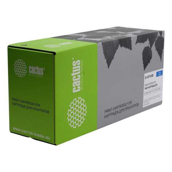Тонер Картридж Cactus CS-CE741AR голубой для HP CLJ Pro CP5220/CP5221 (7300стр.)
Тонер Картридж Cactus CS-CE741AR голубой для HP CLJ Pro CP5220/CP5221 (7300стр.)