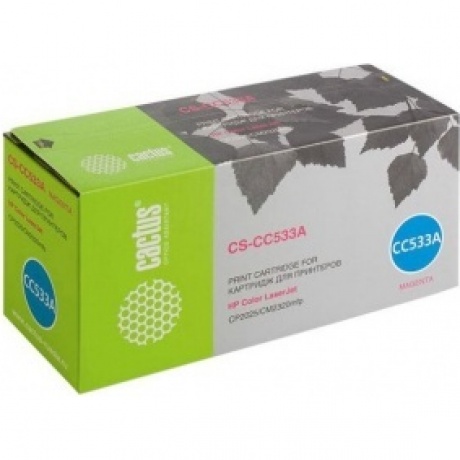 Тонер Картридж Cactus CS-CC533A пурпурный для HP CLJ CP2025/CM2320 (2800стр.)
Тонер Картридж Cactus CS-CC533A пурпурный для HP CLJ CP2025/CM2320 (2800стр.)