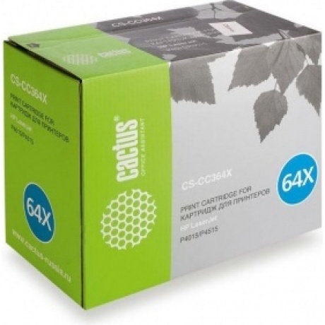 Тонер Картридж Cactus CS-CC364XS черный для HP LJ P4015/P4515 (24000стр.)
Тонер Картридж Cactus CS-CC364XS черный для HP LJ P4015/P4515 (24000стр.)
