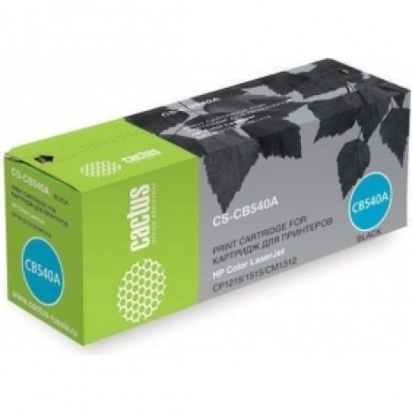 Тонер Картридж Cactus CS-CB540A черный для HP Color LaserJet CP1215/1515/CM1312 (2200стр.)
Тонер Картридж Cactus CS-CB540A черный для HP Color LaserJet CP1215/1515/CM1312 (2200стр.)