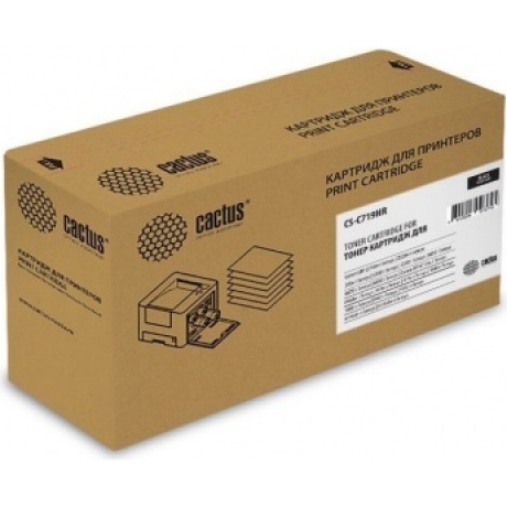 Тонер Картридж Cactus CS-C719H-MPS черный (8000стр.) для Canon MF5840dni-Sensys/MF5880dni; LBP6300i/
Тонер Картридж Cactus CS-C719H-MPS черный (8000стр.) для Canon MF5840dni-Sensys/MF5880dni; LBP6300i/