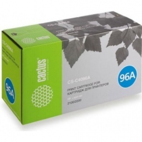 Тонер Картридж Cactus CS-C4096A черный для HP LJ 2100/2200 (5000стр.)
Тонер Картридж Cactus CS-C4096A черный для HP LJ 2100/2200 (5000стр.)