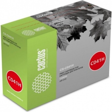 Тонер Картридж Cactus CS-C041H черный (20000стр.) для Canon LBP 312x
Тонер Картридж Cactus CS-C041H черный (20000стр.) для Canon LBP 312x