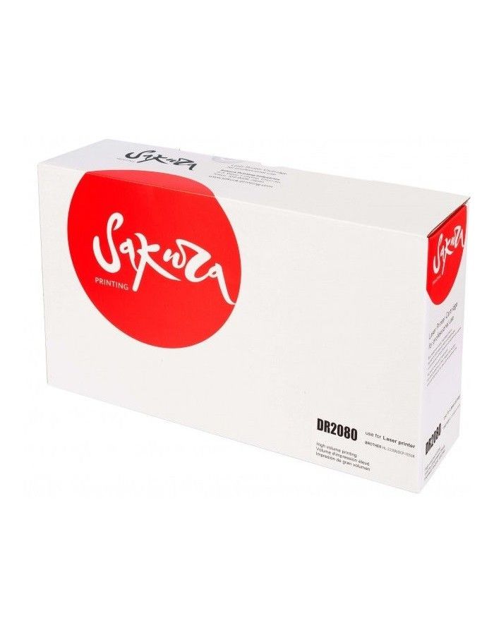 Драм-юнит SAKURA DR2080 для Brother HL-2130 DCP-7055, 12000 к.
Драм-юнит SAKURA DR2080 для Brother HL-2130 DCP-7055, 12000 к.