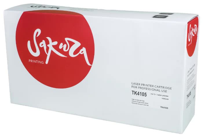 Картридж SAKURA TK-4105 для Kyocera Mita TASKalfa 1800/1801/2200/2201, черный, 15 000 к.
Картридж SAKURA TK-4105 для Kyocera Mita TASKalfa 1800/1801/2200/2201, черный, 15 000 к.