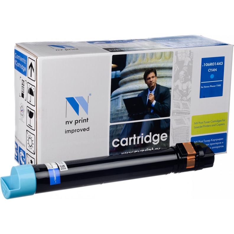 Картридж NV Print 106R01443 Cyan для Xerox Phaser 7500 (17800k)
Картридж NV Print 106R01443 Cyan для Xerox Phaser 7500 (17800k)