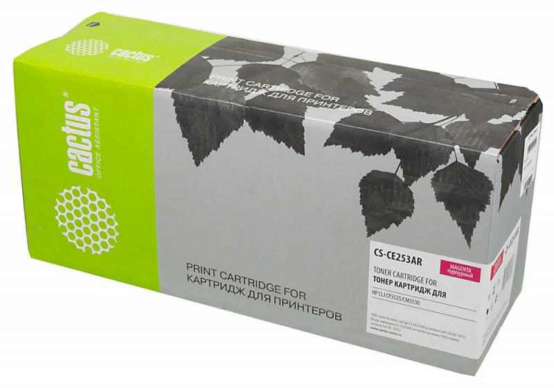 Тонер Картридж Cactus CS-CE253AR пурпурный для HP CLJ CP3525/ CM3530 (7000стр.)
Тонер Картридж Cactus CS-CE253AR пурпурный для HP CLJ CP3525/ CM3530 (7000стр.)
