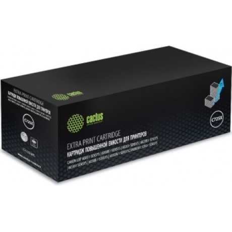 Картридж лазерный Cactus CS-C725X-MPS черный (3000стр.) для Canon LBP 6000/6020/6030B i-Sensys
Картридж лазерный Cactus CS-C725X-MPS черный (3000стр.) для Canon LBP 6000/6020/6030B i-Sensys