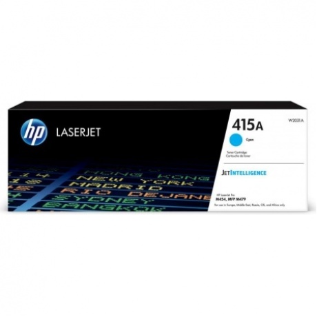 Картридж лазерный HP 415A W2031A голубой (2100стр.) для HP HP LJ M454/MFP M479
Картридж лазерный HP 415A W2031A голубой (2100стр.) для HP HP LJ M454/MFP M479