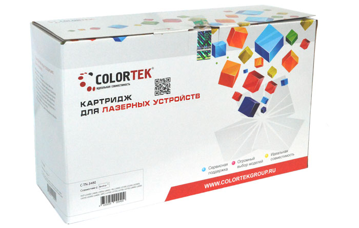 Картридж Colortek Brother TN-3480, Черный
Картридж Colortek Brother TN-3480, Черный